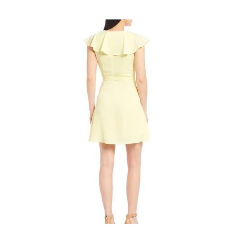 New XS GB yellow wrap dress